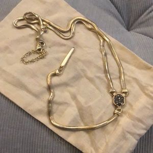 Kendra Scott Y necklace - gold Starla